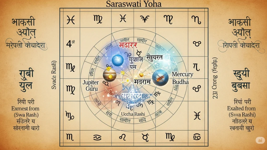 how-is-saraswati-yoga-formed-in-kundli.
