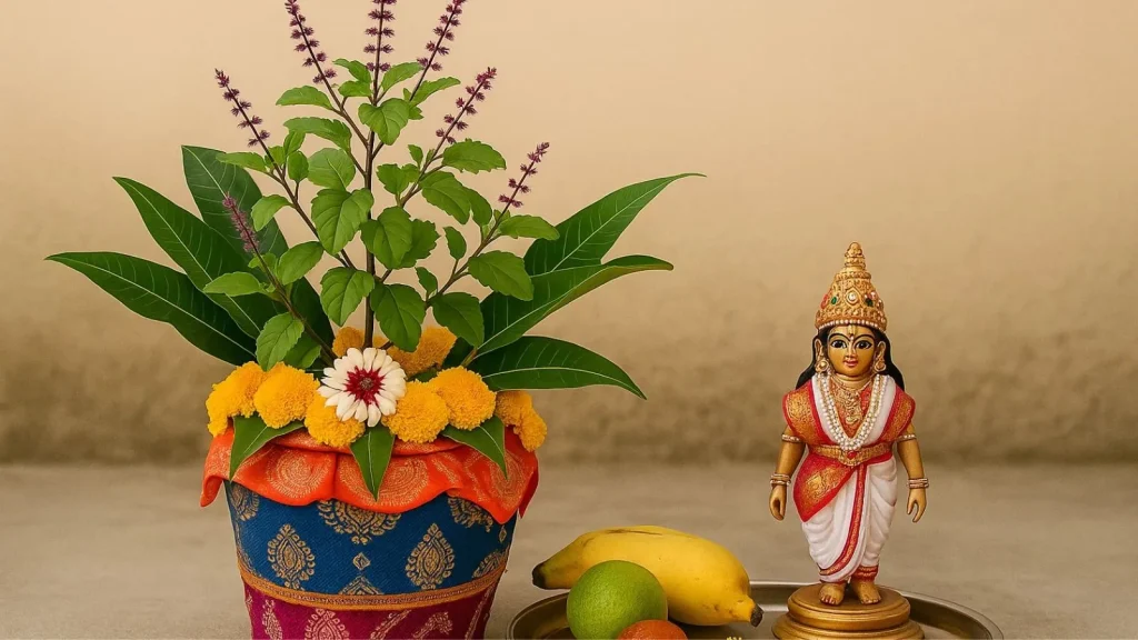 Puja Vidhi of Tulasi Vivah