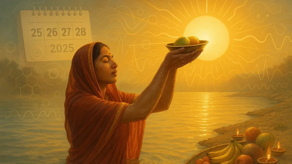 छठ पूजा 2025 की सटीक तारीखें छठ-पूजा-2025-की-सटीक-तारीखें