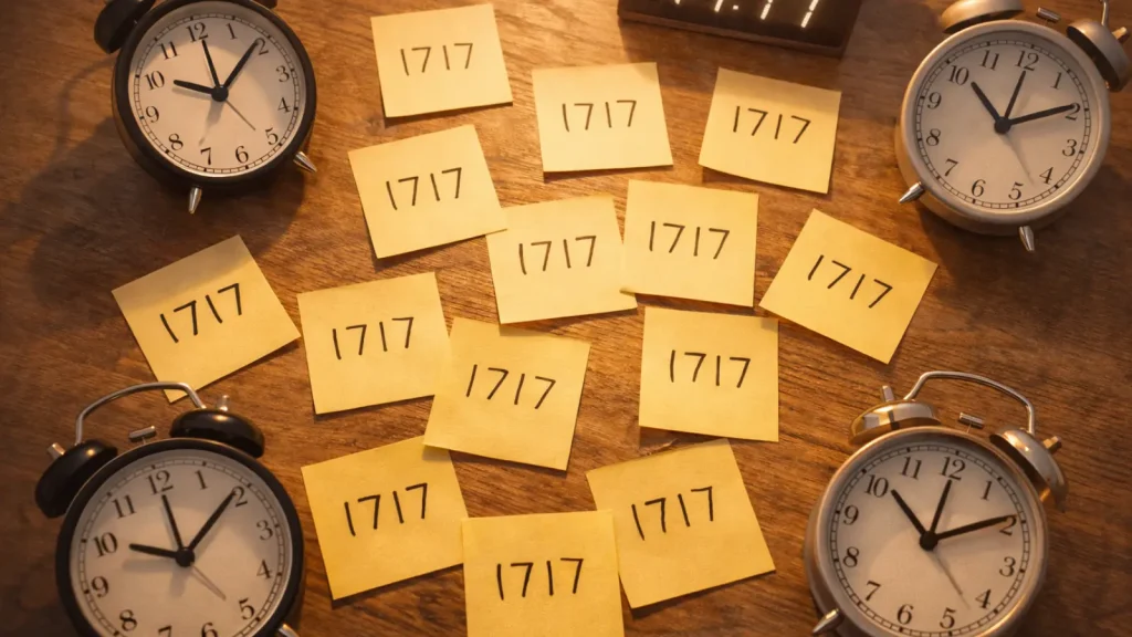 Why You Keep Seeing 1717 Everywhere