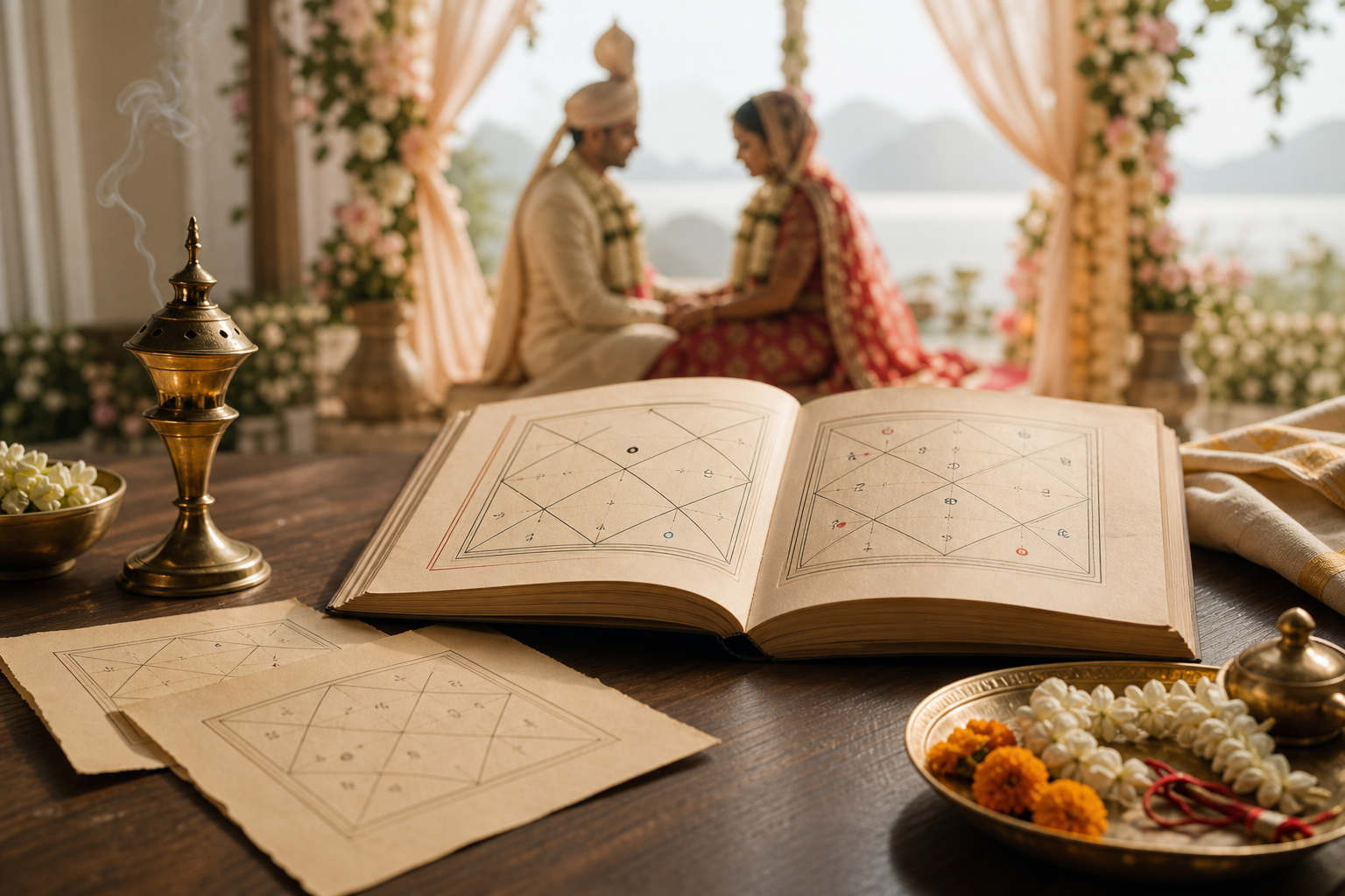 best daily horoscope and panchang guide illustration