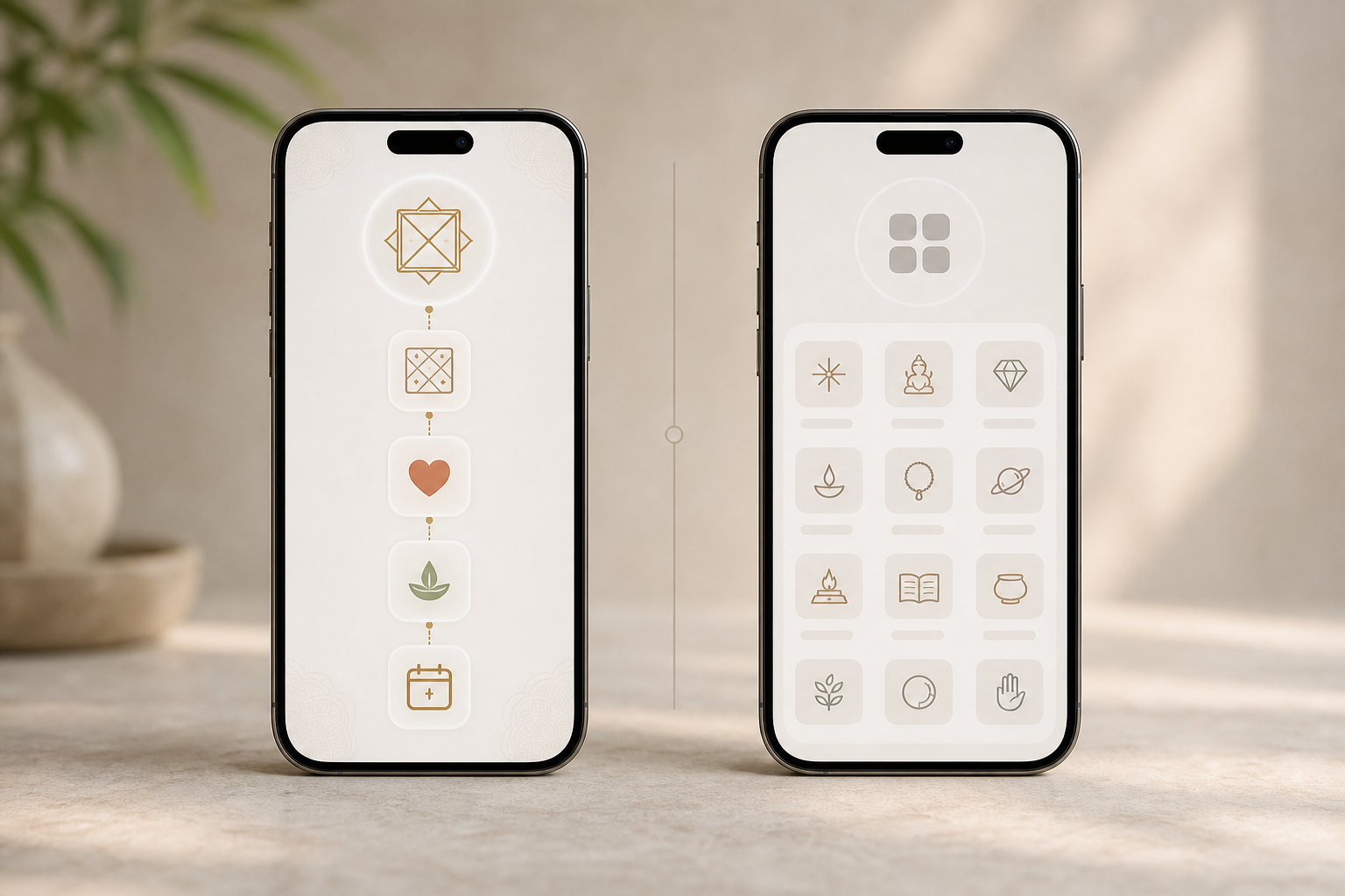 comparison visual of kundli matching and dosha flows