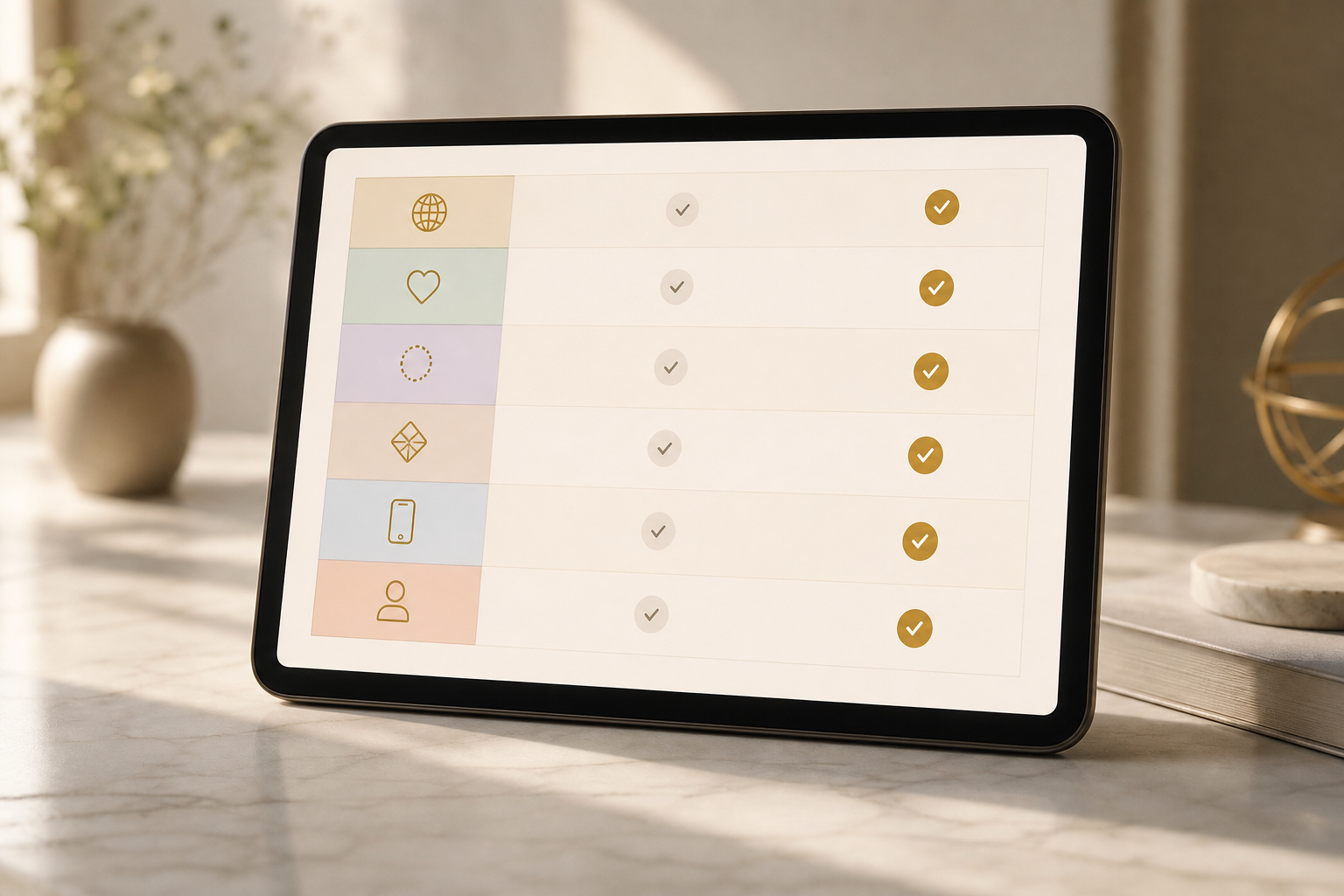 side-by-side kundli comparison chart in Hindi