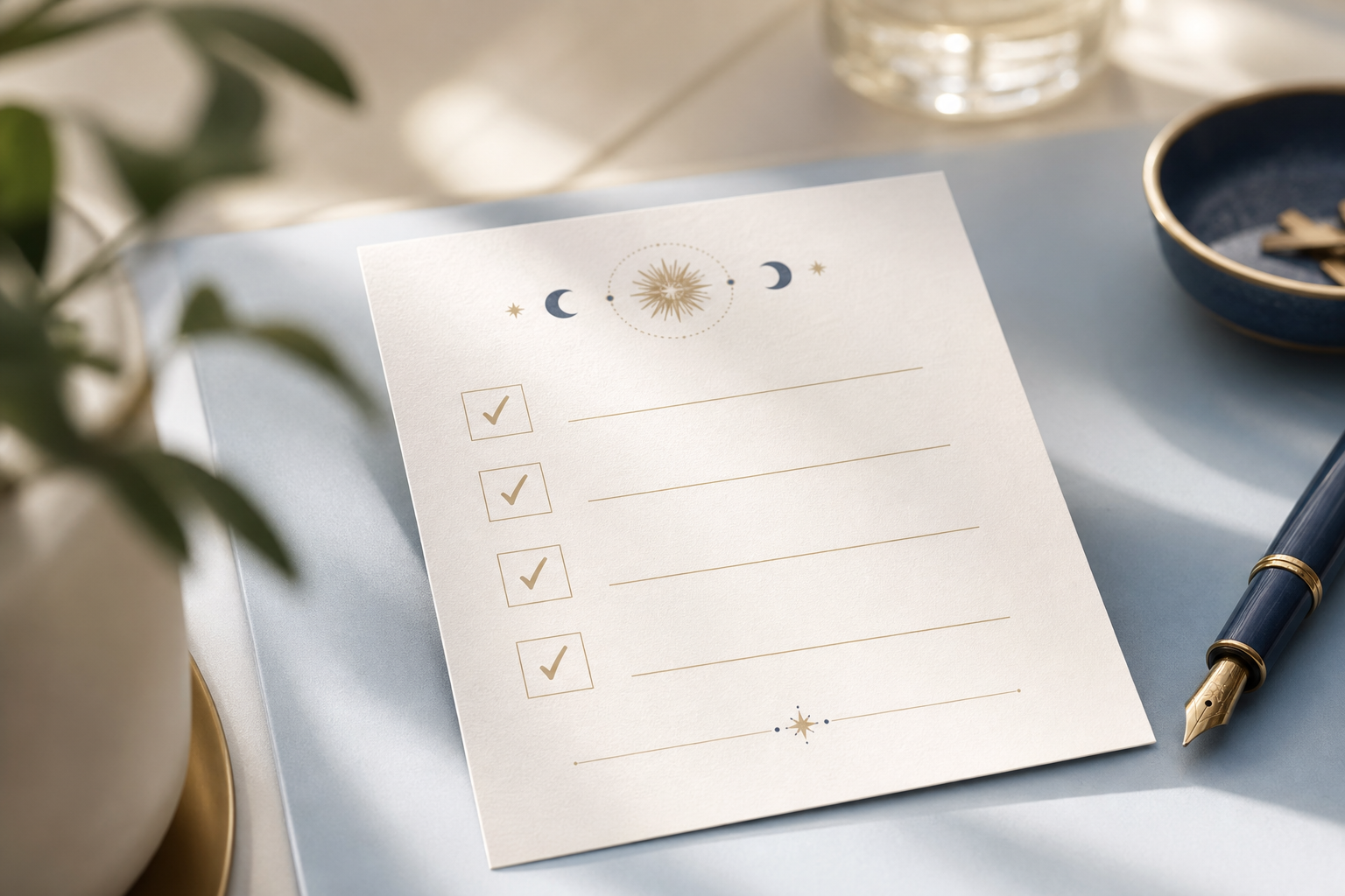 consistency checklist for timing experiments