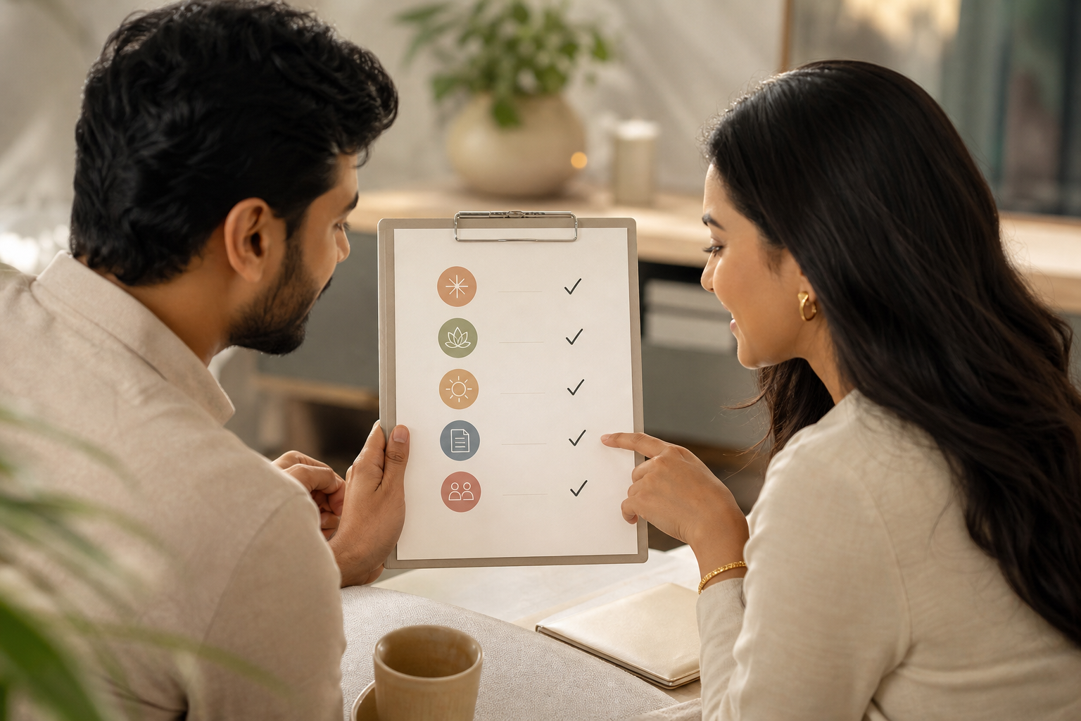 post-consultation action plan for couples