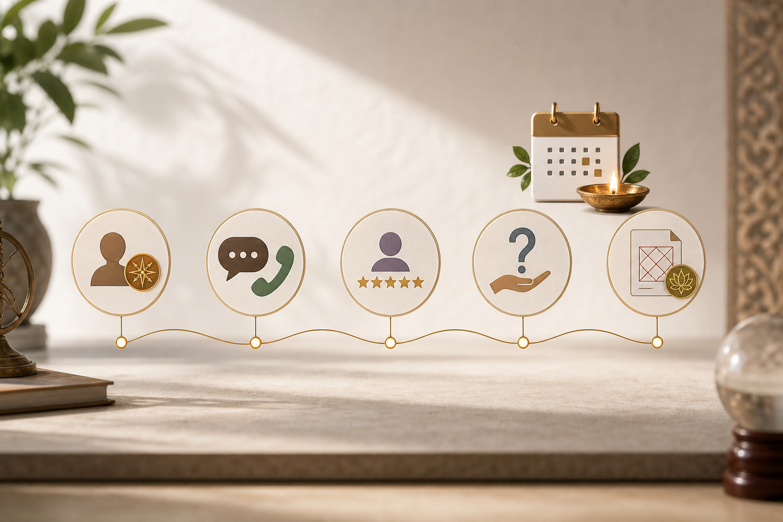 how live chat and call with astrologer works in Hindi