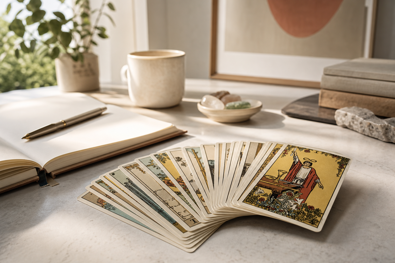 career tarot and numerology reading spread