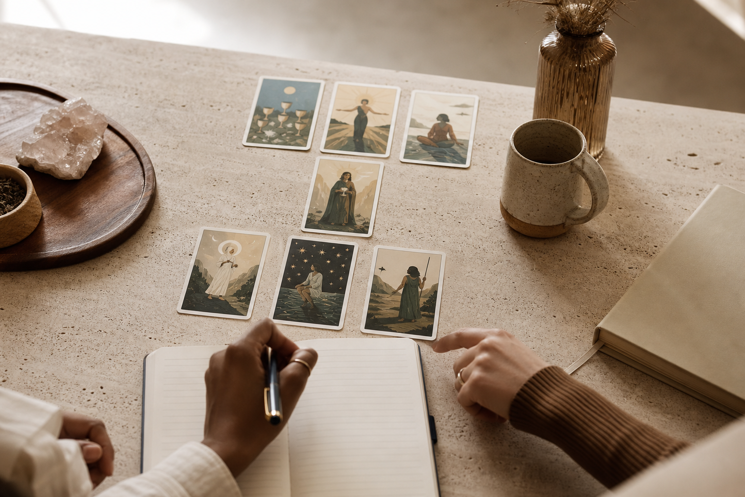 best tarot and numerology reading couple spread and number chart