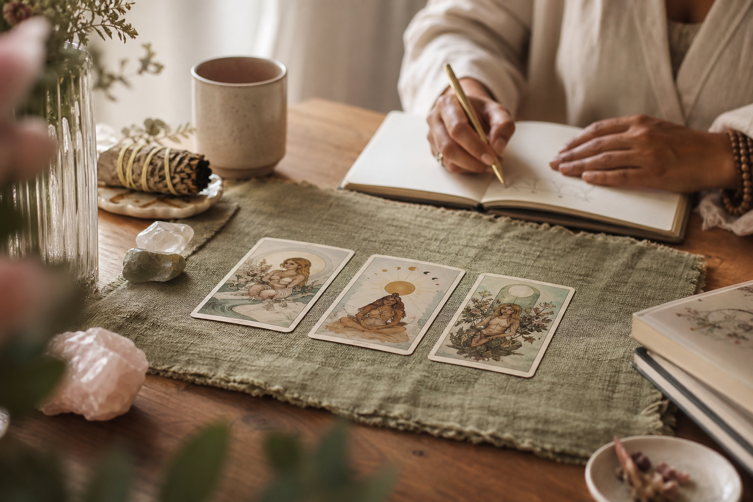 tarot and numerology reading spread for health and family