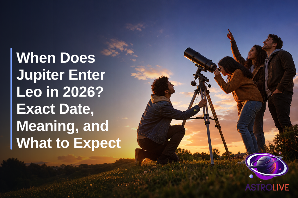 When Does Jupiter Enter Leo in 2026? Exact Date, Meaning, and What to Expect